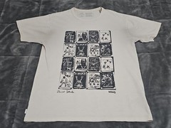 Vans x Daniel Johnston Hi How Are You Outsider Music Art Beige Shirt SZ Medium