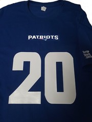 New England Patriots CUSTOM Name & Number T-Shirt Jersey Personalized T