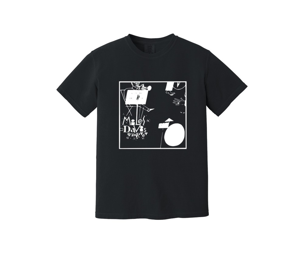 Miles Davis Quartet Heavyweight T Shirt – Jazz Musician, Blue Note, Coltrane 60s