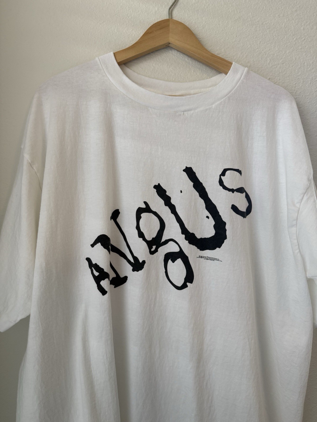 Vintage Angus Film Promo T-Shirt, 1995 Licensed, OSFA, Single Stitched