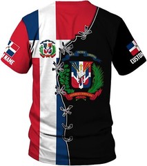Personalized Dominican Republic Shirts 3D, Republica Dominicana Tshirt, Dominica