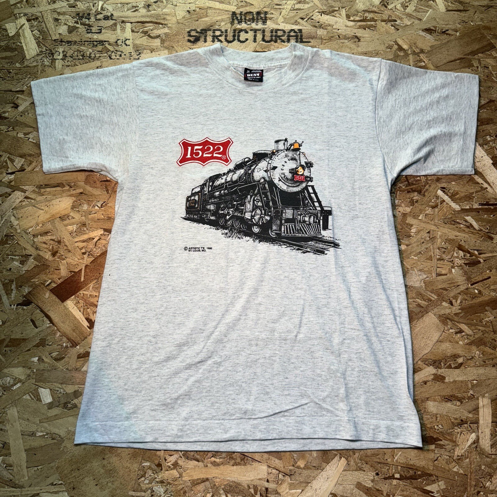 Vintage 80s TEEJAYS ST LOUIS SAN FRANCISCO 1522 Single Stitch T Shirt XL