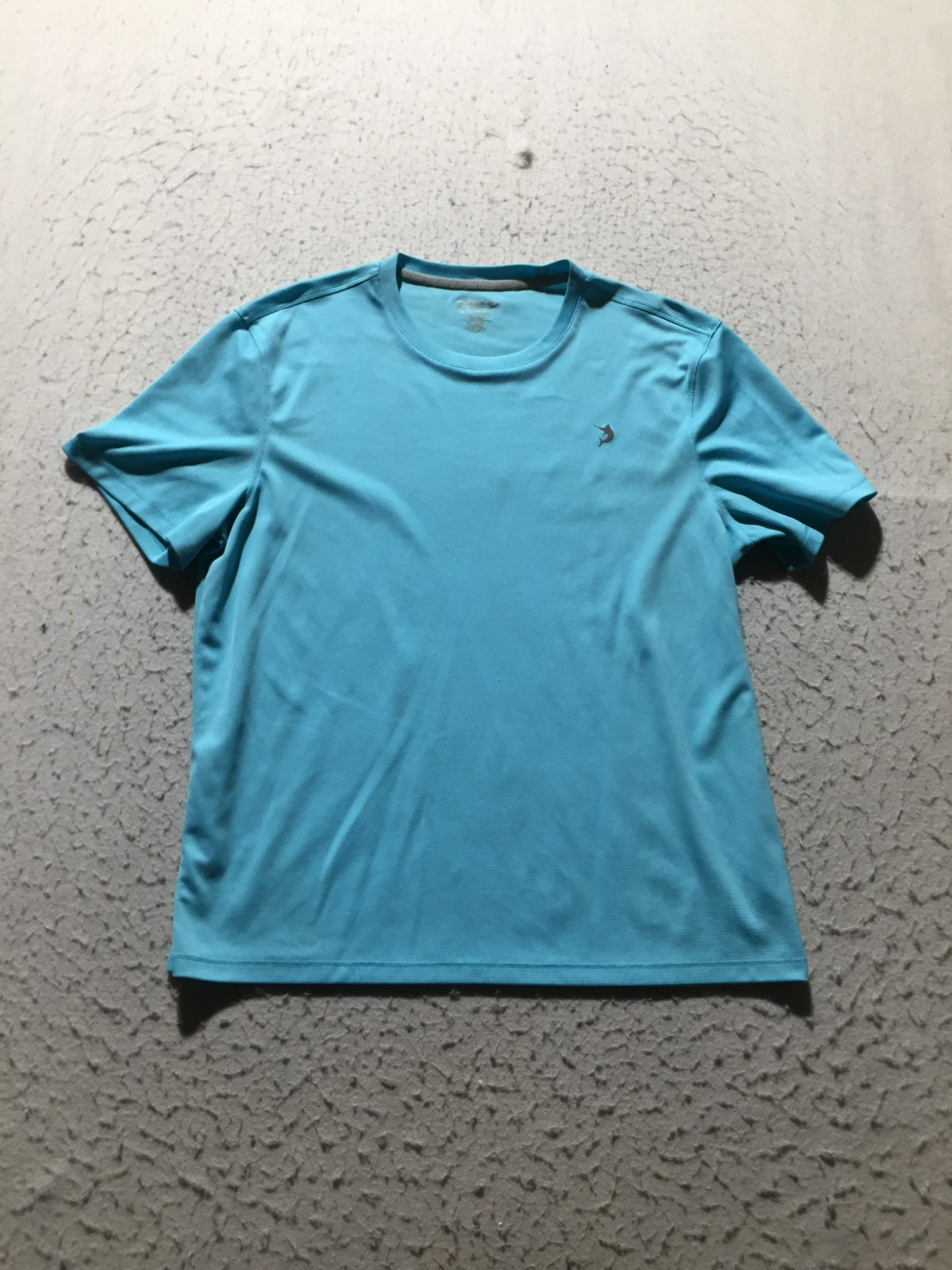 Reel Legends T Shirt Mens L Large Light Blue Freeline Short Sleeve Crew Neck
