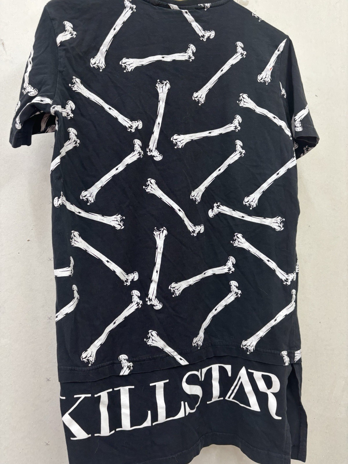 Killstar F***ing Fantastic Bones Short Sleeve T-shirt Size Small gallery