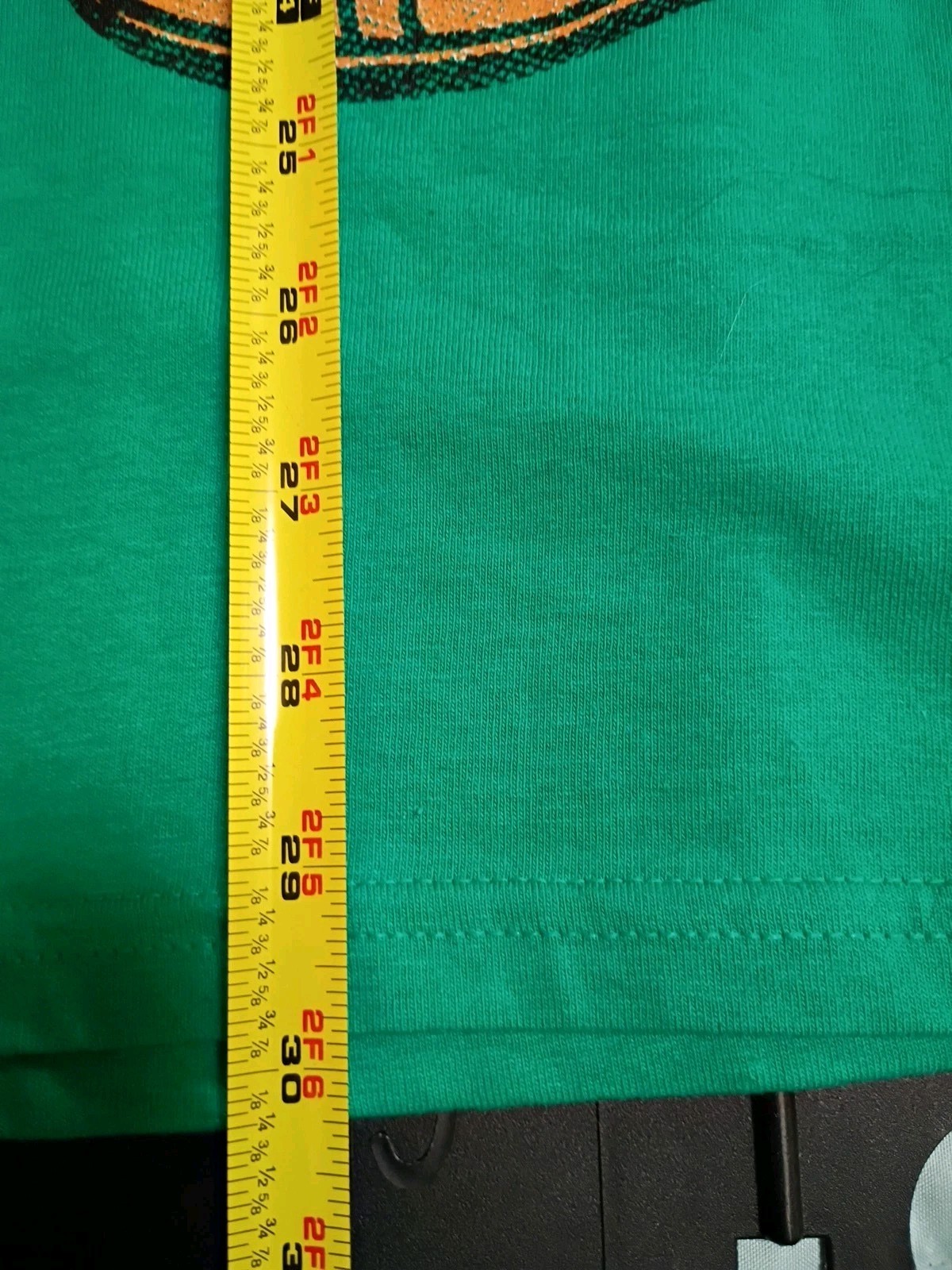 Men's 2010 Popeye Full Body Cotton Short Sleeve T-Shirt Green L gallery