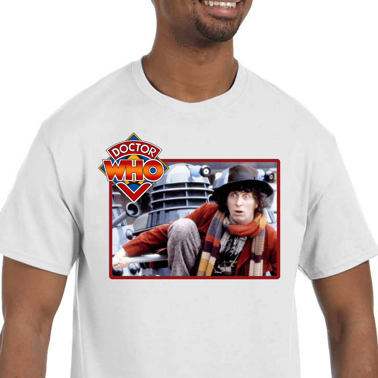 Doctor Who T-Shirt NEW *Pick your color* Tom Baker Dalek classic TARDIS gallery