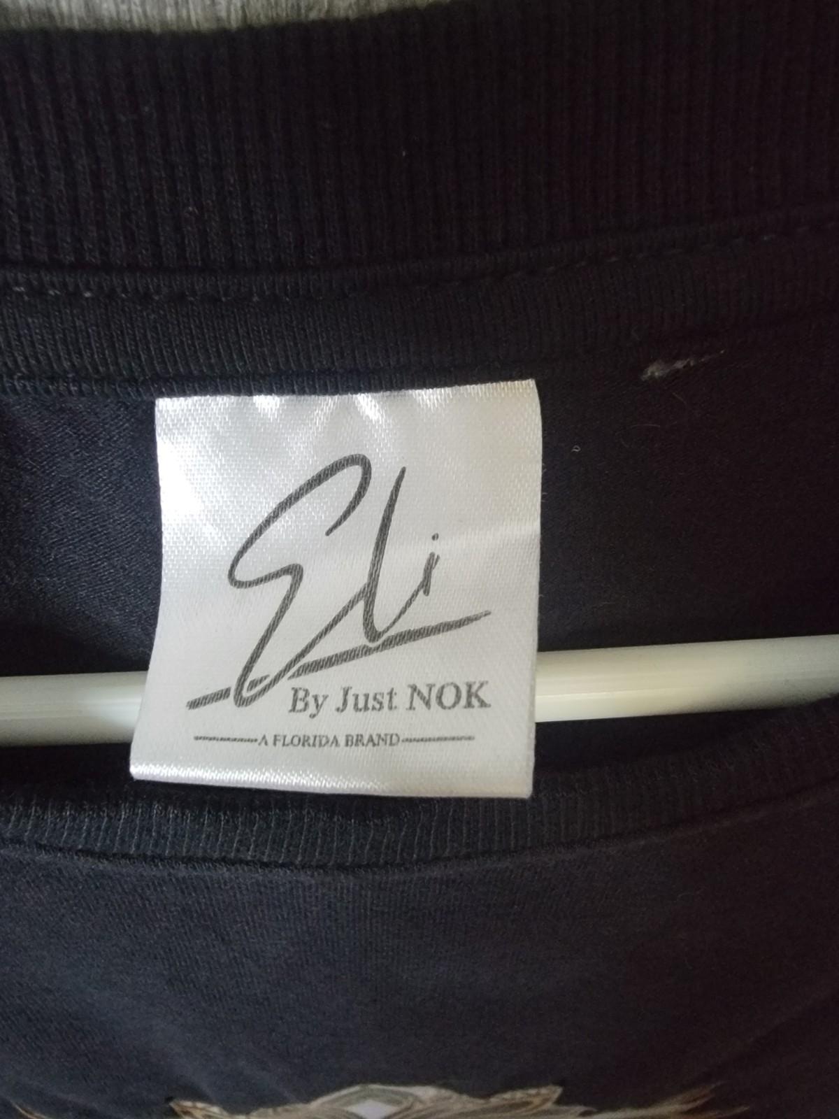 Eli By Just NOK FAUX LEATHER LION Black SHIRT, Would Fot Best A Size Mens Medium gallery