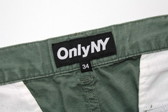 ONLY NY ~TACTICAL~ RIPSTOP CARGO PANTS SZ 34/33 fuct/wtaps/y2k/m65/baggies/tie