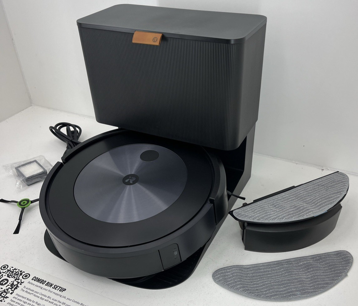 iRobot Roomba Combo J5+ Self-Emptying Robot Vacuum and Mop with Smart Mapping