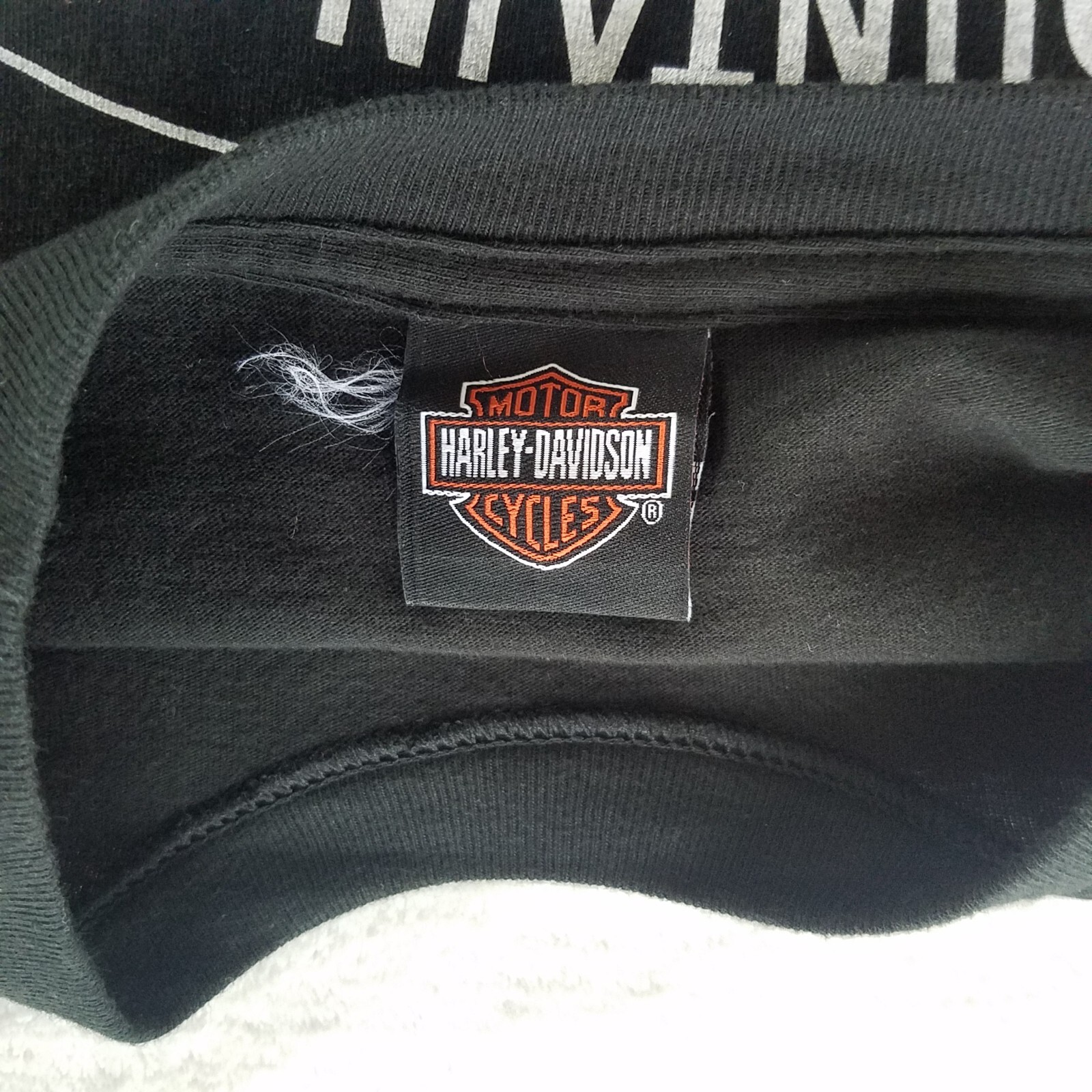 Mens Harley Davidson Graphic T Shirt Black Stone Mt HOG Eagle-See Measurements gallery