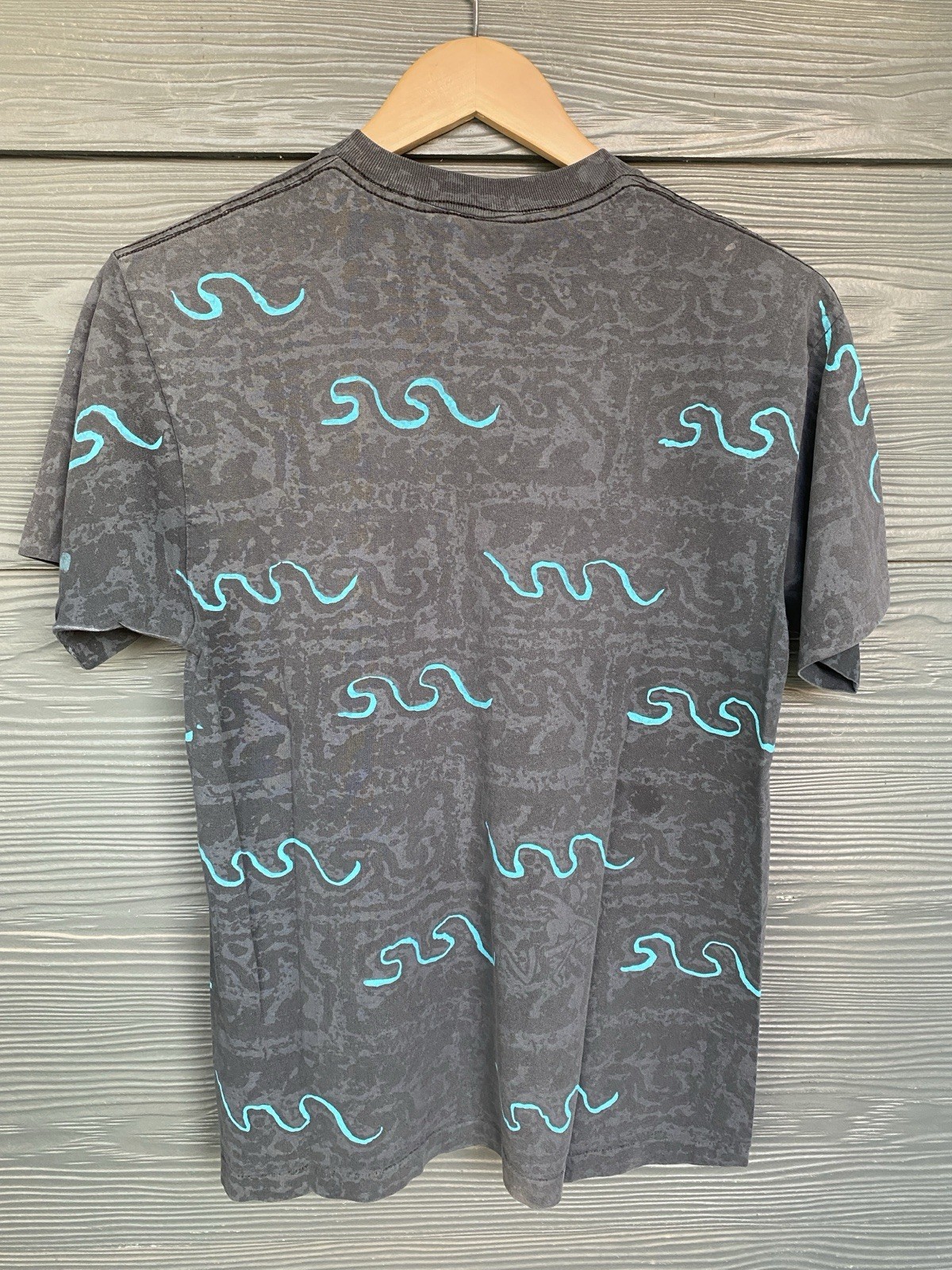 Vintage 90s Mens Large Ocean Pacific Surf T-Shirt Art Tee Op Single Stitch USA gallery