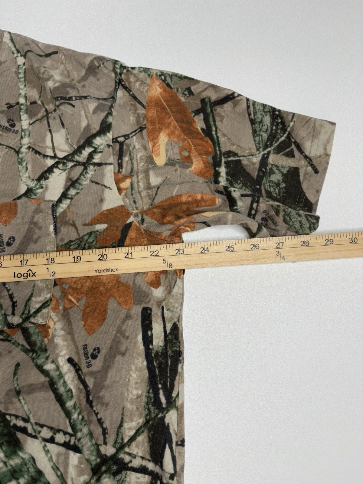 Outfitters Ridge Camouflage Fusion 3-D Camo Hunting Outdoor TShirt Mens L gallery
