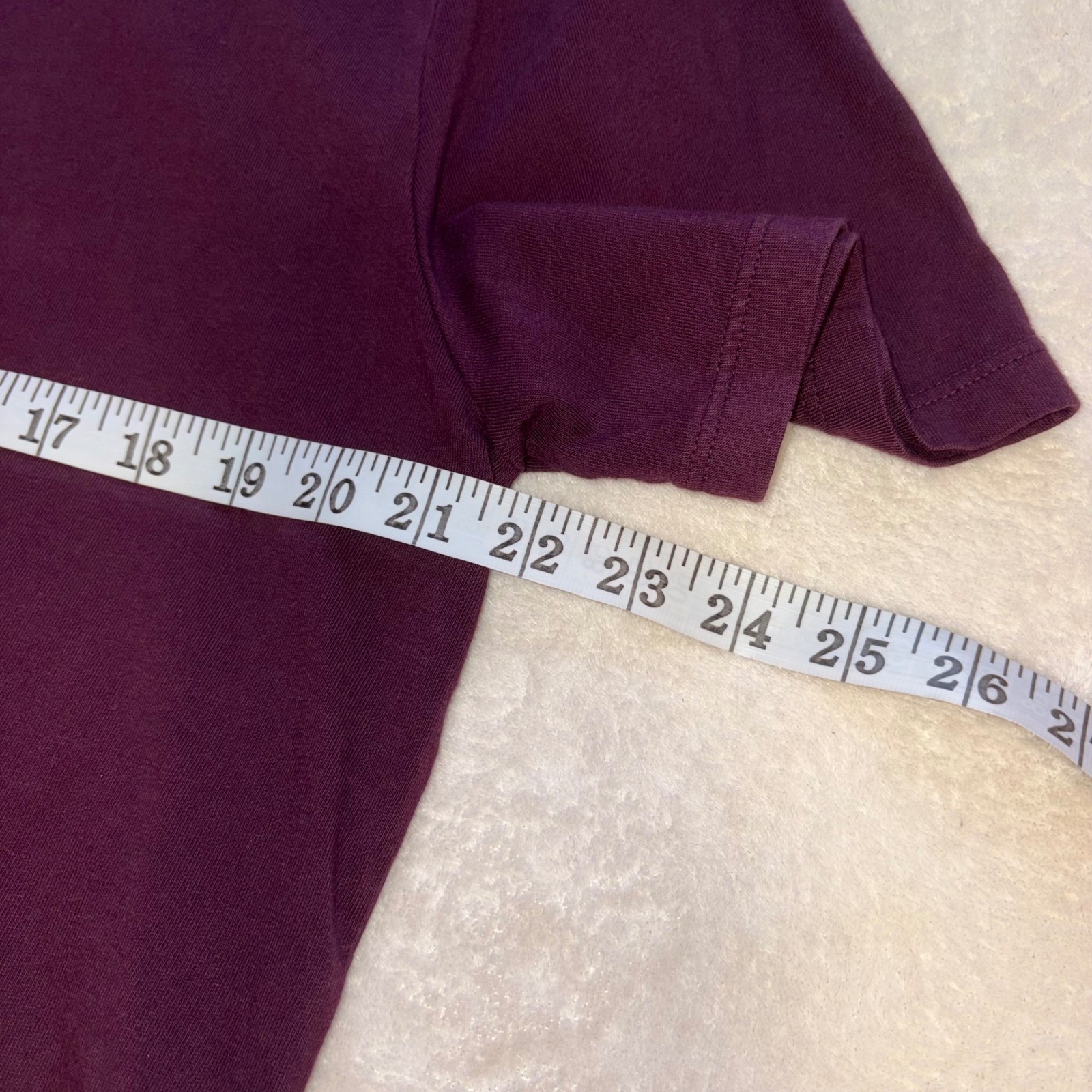 VINCE T Shirt Mens Large Purple Cotton Crew Neck Made in USA Tee gallery