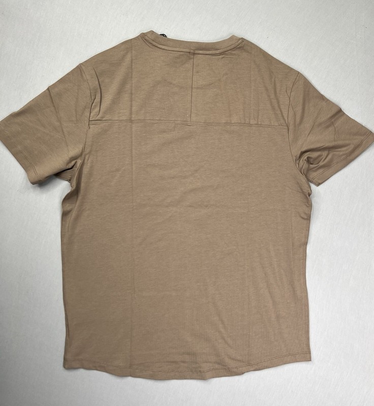 Kenneth Cole Active Tech Crew Neck Short Sleeve T-Shirt UPF 50+ Brown Sz XL gallery