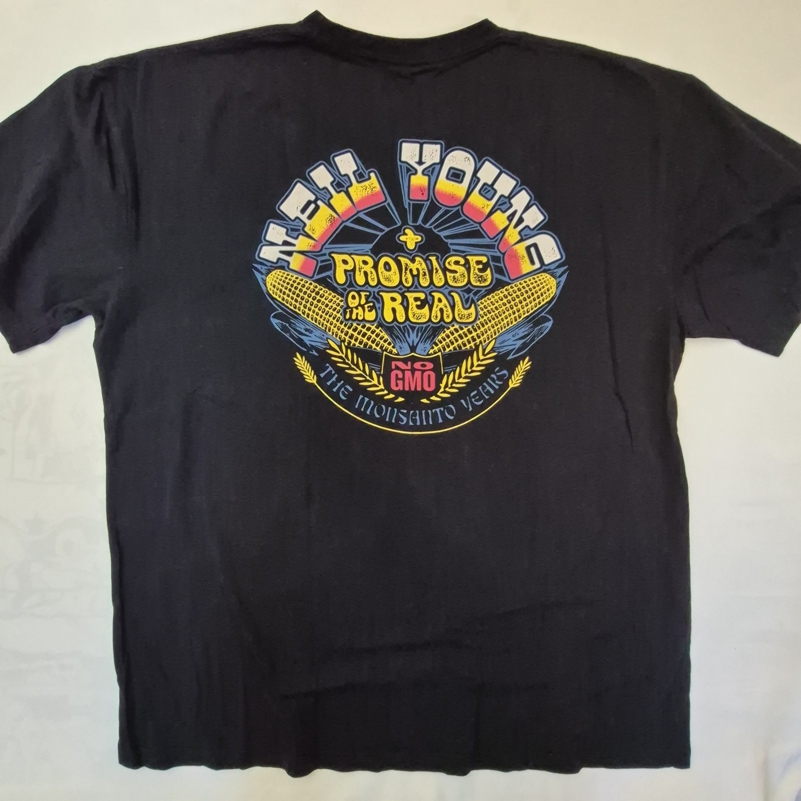 Neil Young Rebel Content Tour Promise of the Real T Shirt Organic Cotton 3XL gallery