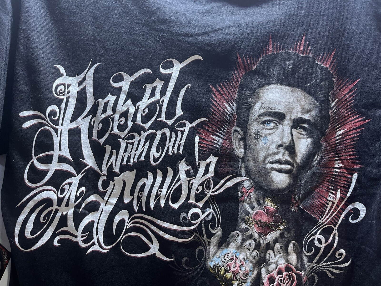 James Dean Rebel Without a Cause 187 One Eight Seven T-shirt size: Small gallery