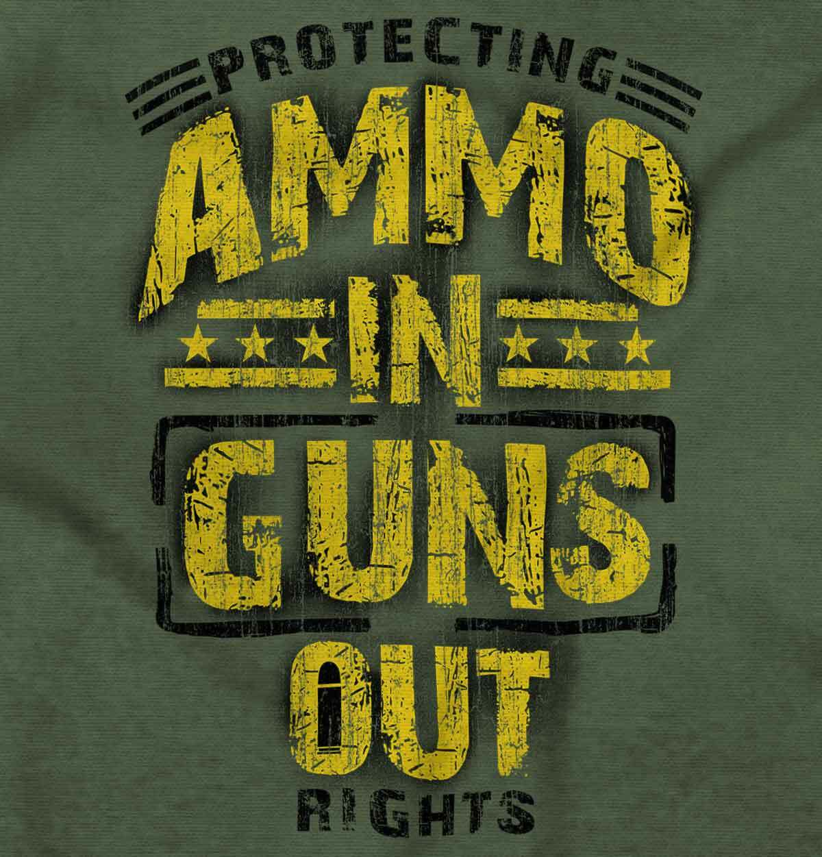 Protect 2nd Amendment Gun Rights Pro 2A Gift Womens or Mens Crewneck T Shirt Tee gallery