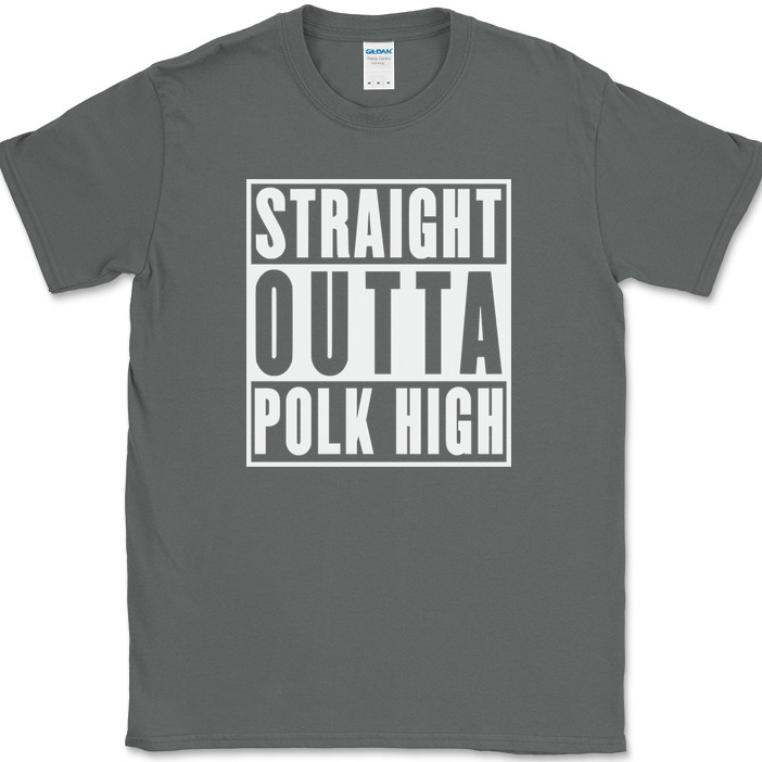 Straight Outta Polk High T-Shirt Funny Al Bundy Married With Children Tee gallery