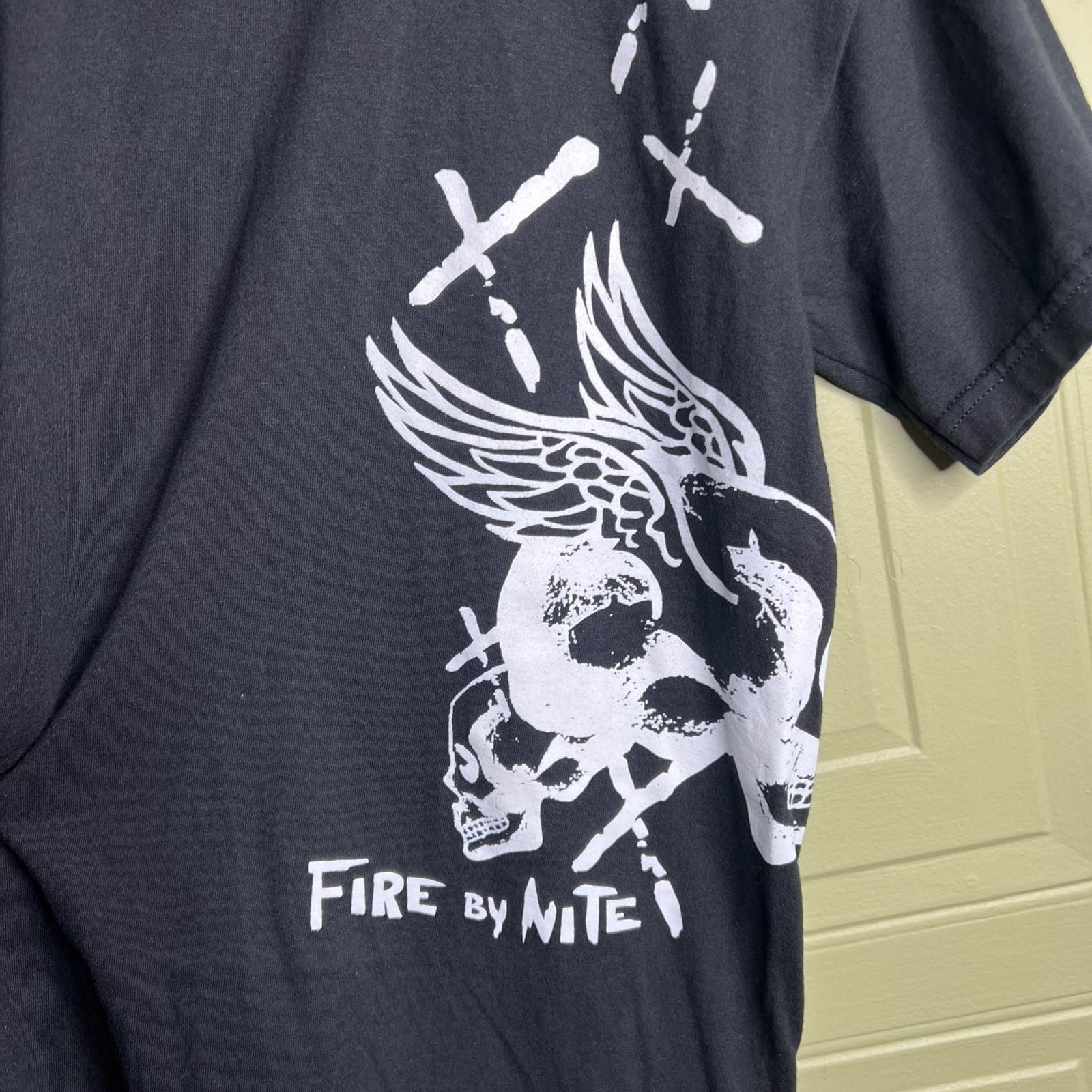 Harms Way Band T Shirt Rock Heavy Metal Fire By Nite Jerzees Medium gallery