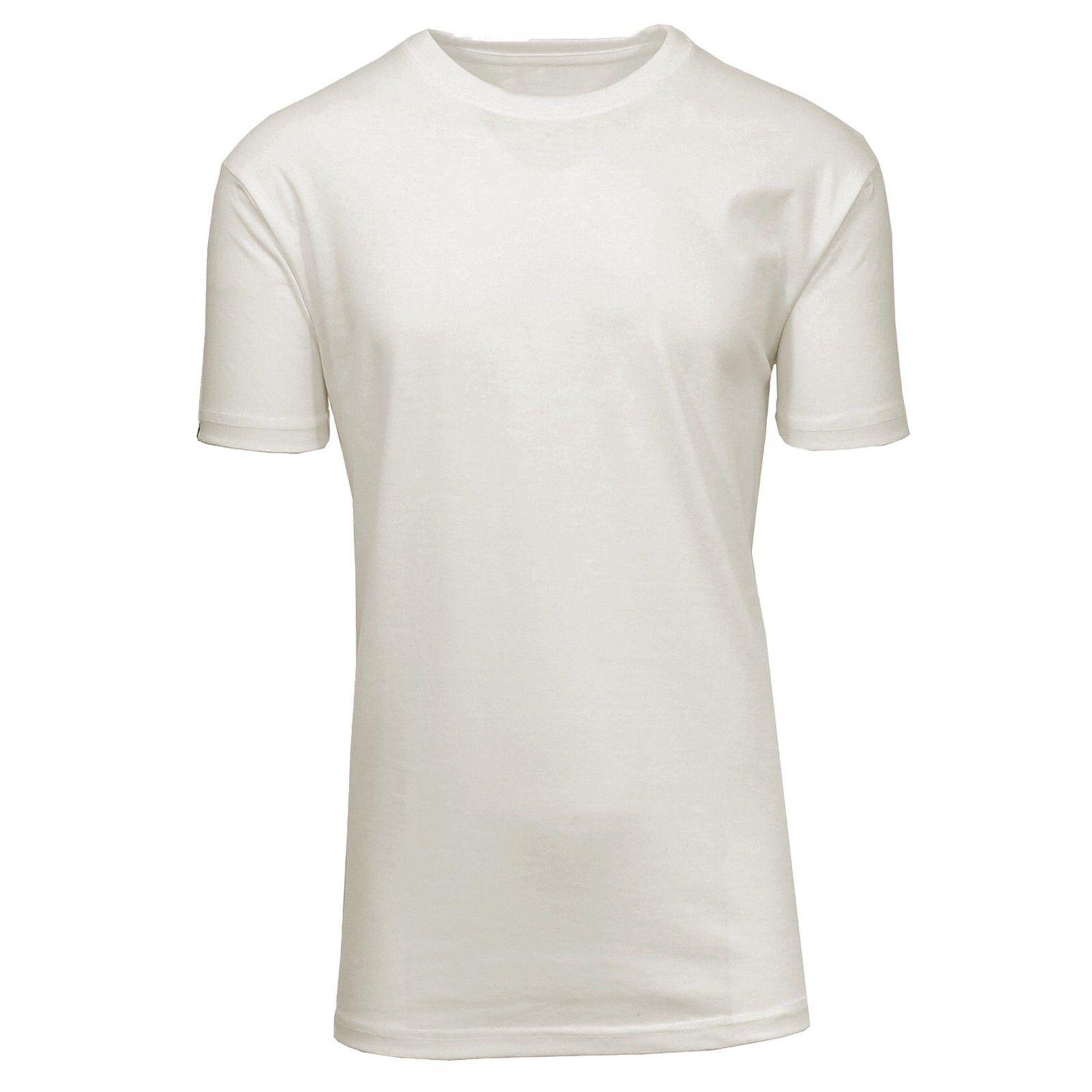 Blue Ice Men's Short Sleeve Crew Neck Classic T-shirt Color White Size XL gallery