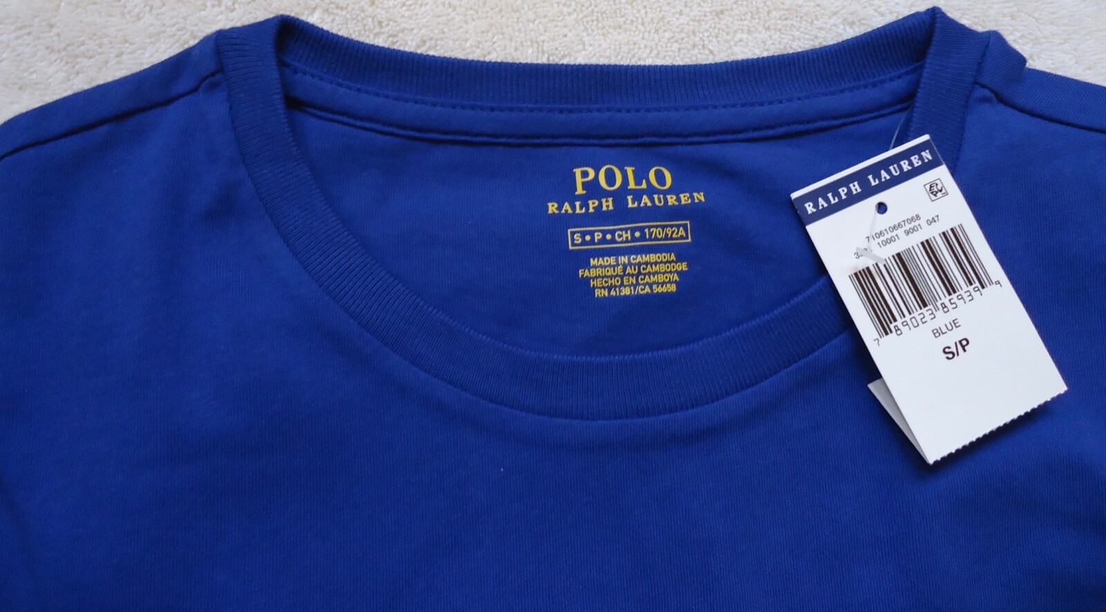Polo Ralph Lauren Men Crew Neck Modern Classic Fit T-Shirt NEW WITH TAGS gallery