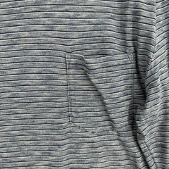 Faherty Striped Long Sleeve Crewneck T-Shirt Men’s Size Large Blue