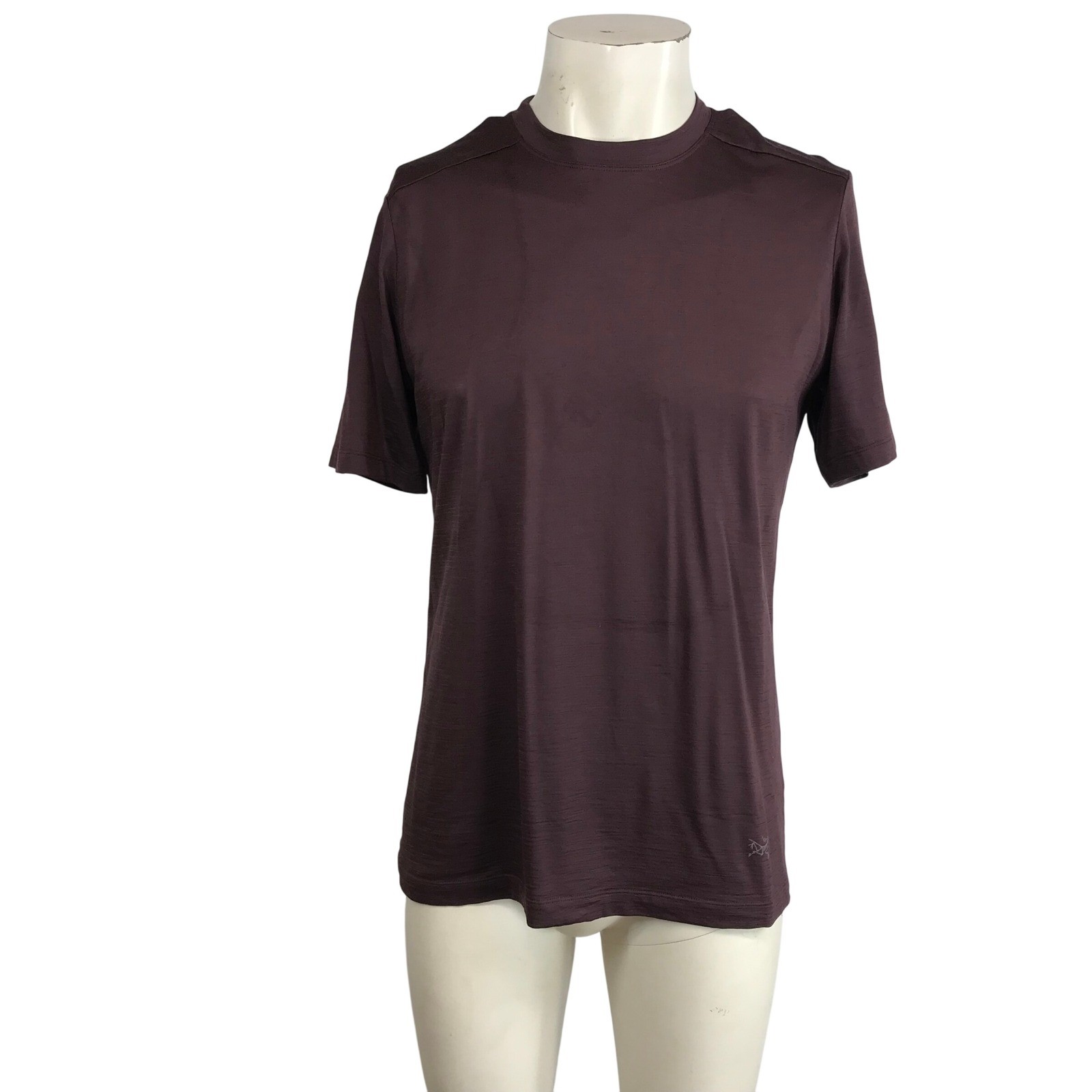 ARCTERYX Mens Short Sleeve T Shirt Burgundy Performance Tee Athletic Casual gallery