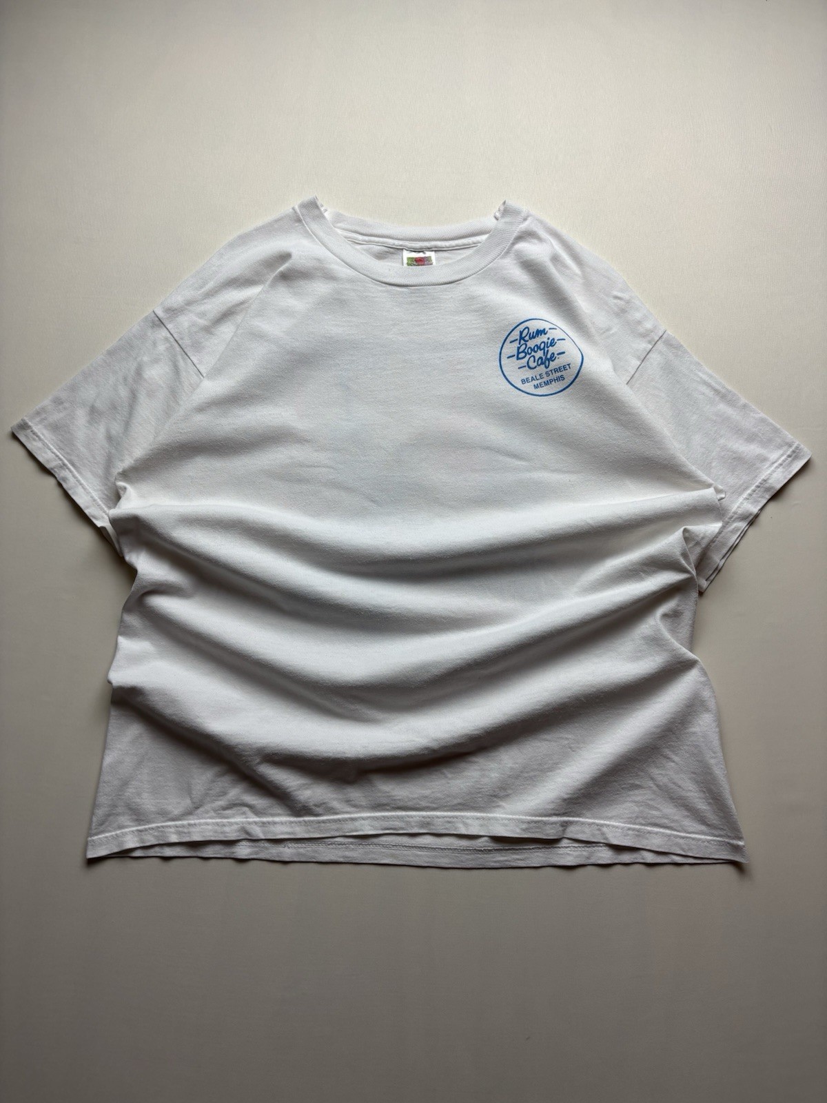 Vtg 90s Fruit Of The Loom Heavyweight Rum Boogie Cafe Home Of The Blues Shirt gallery