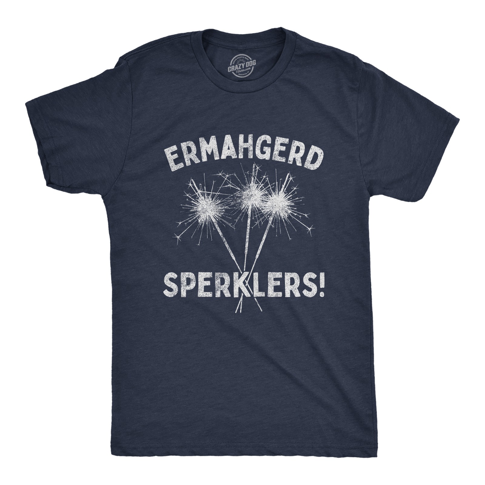 Mens Ermahgerd Sperklers T Shirt Funny 4th of July Fireworks Sparklers Graphic gallery