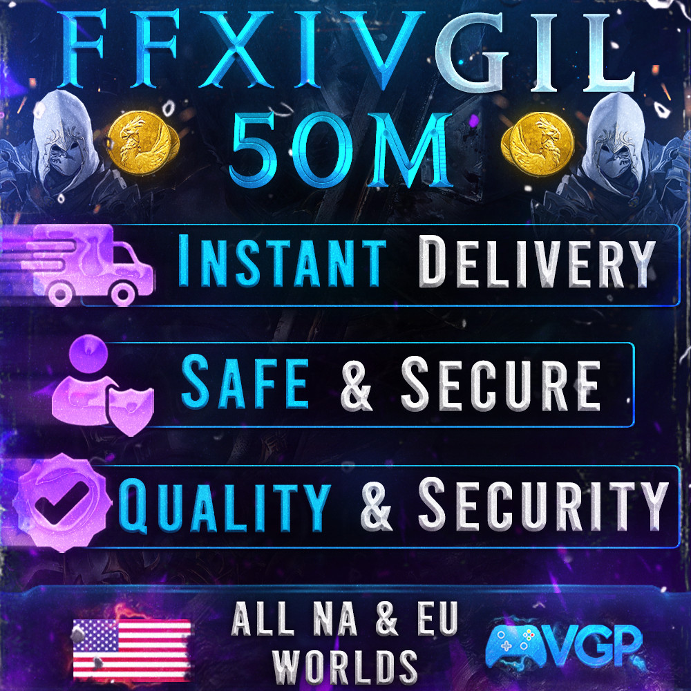FFXIV Gil Final Fantasy 14 Gil |🔥 50M 🔥| FF14 Gil |NA & EU|✔️100% Positive FB