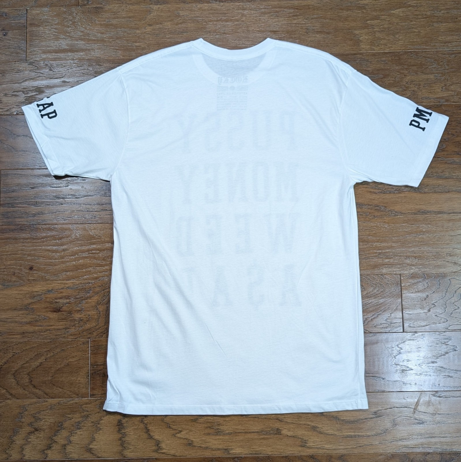 New A$AP Rocky Official Pussy Money Weed Size X Large Rap Tee 22x31 Rare gallery