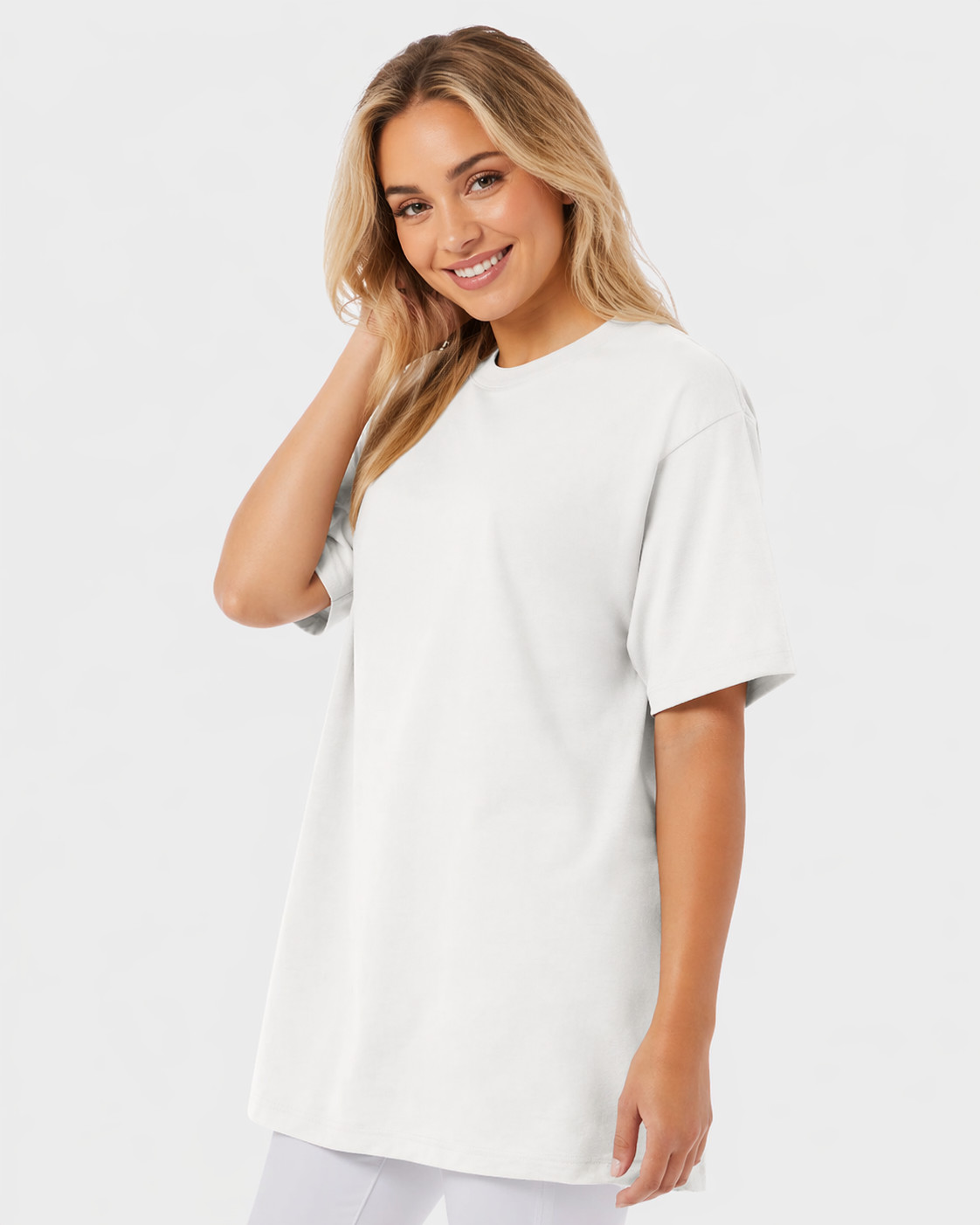 Hanes Men’s Beefy-T Tall Short Sleeve T-Shirt – 100% Cotton Pre-Shrunk Crewneck