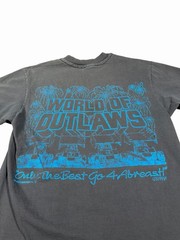 Vintage 1990 Ohio Speed Medium Single Stitch Racing Tee Shirt Faded Distressed
