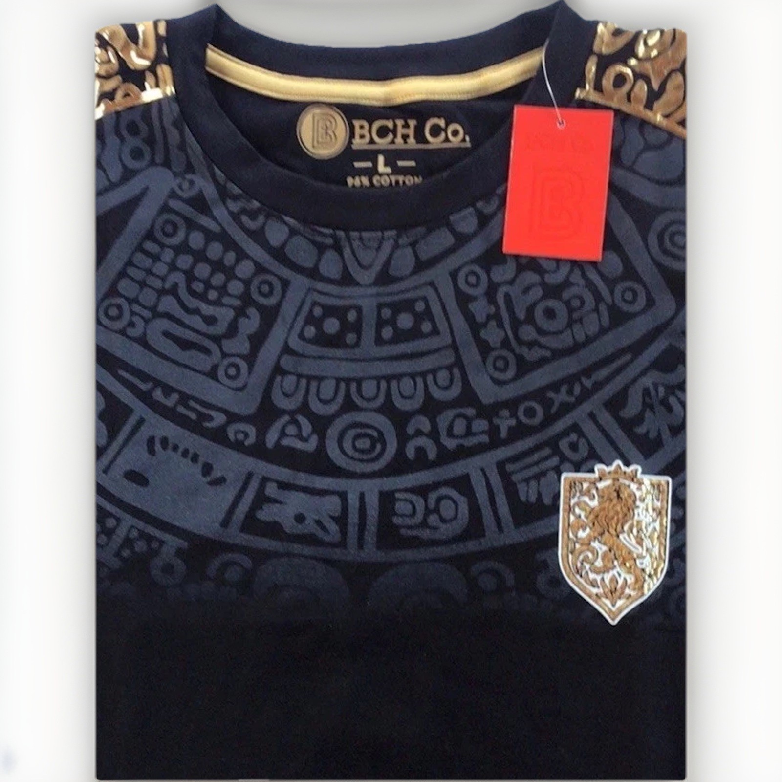 Men’s Bucheli T Shirt,Italian Style,Cotton,Slim Fit,Stretch L XL…..A4.A