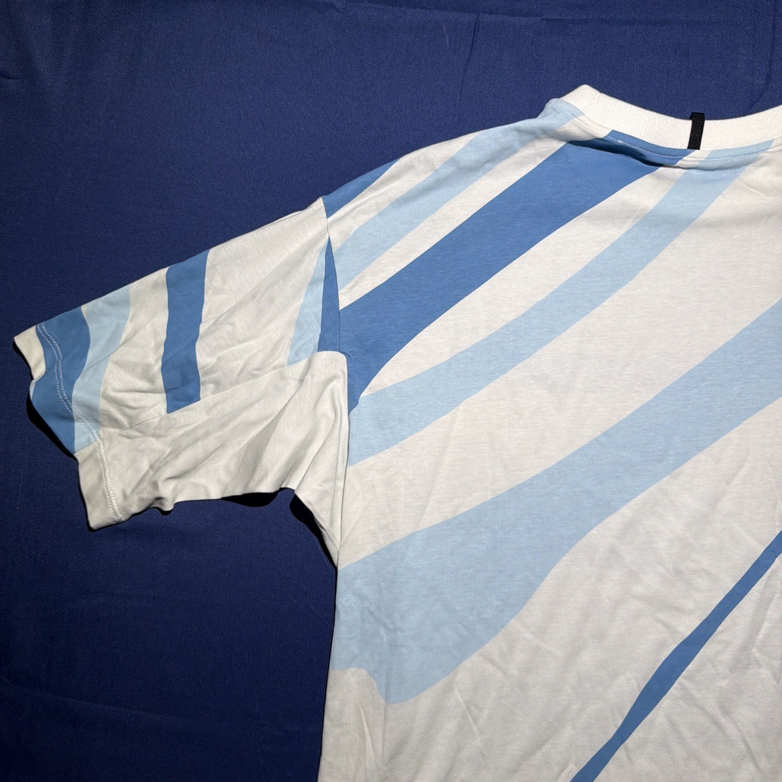 Oakley Team USA T Shirt Men Blue White Made in Italy Polyamide Size Small gallery