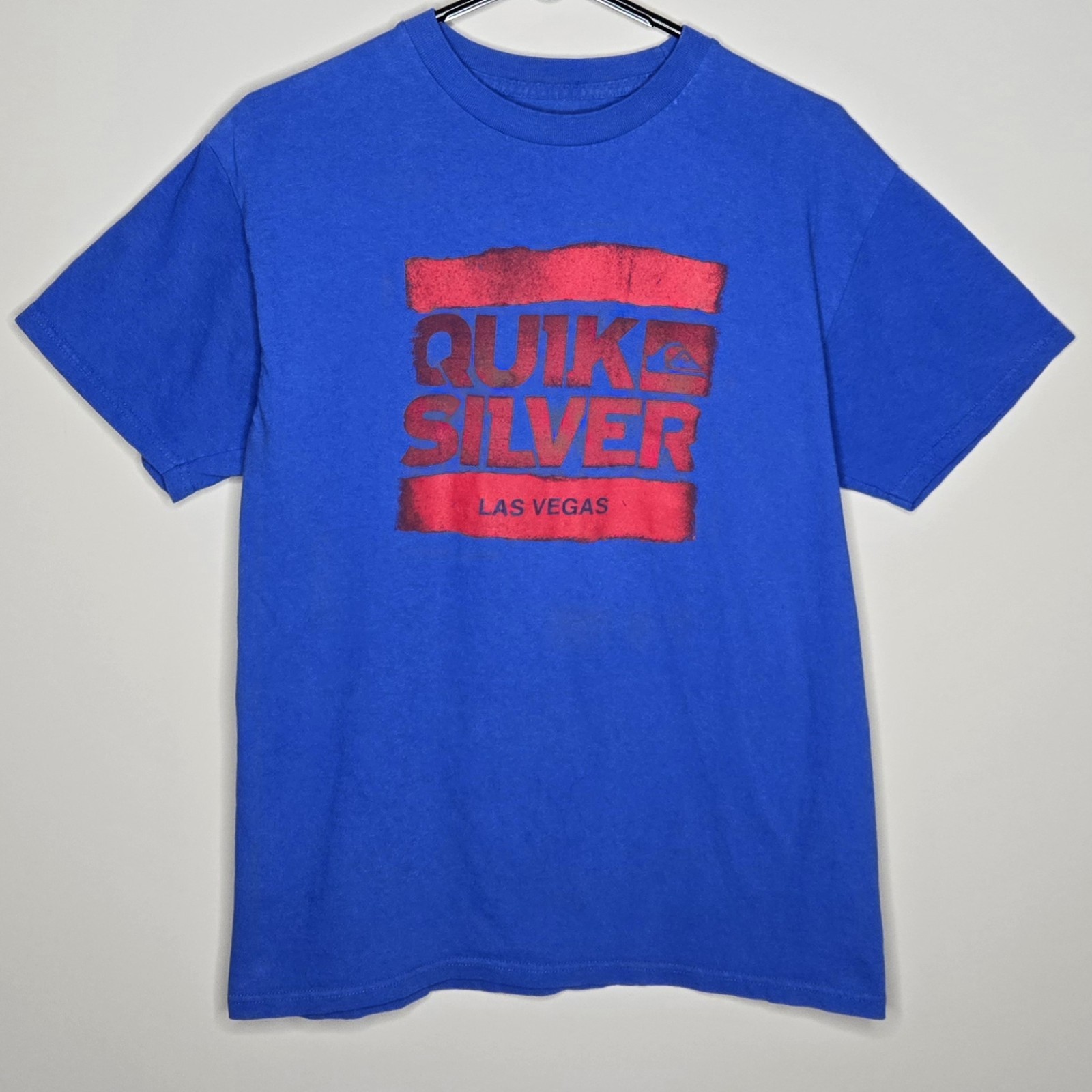 Vintage – Quicksilver Original Las Vegas – Size Medium – Skateboarding Tee RARE