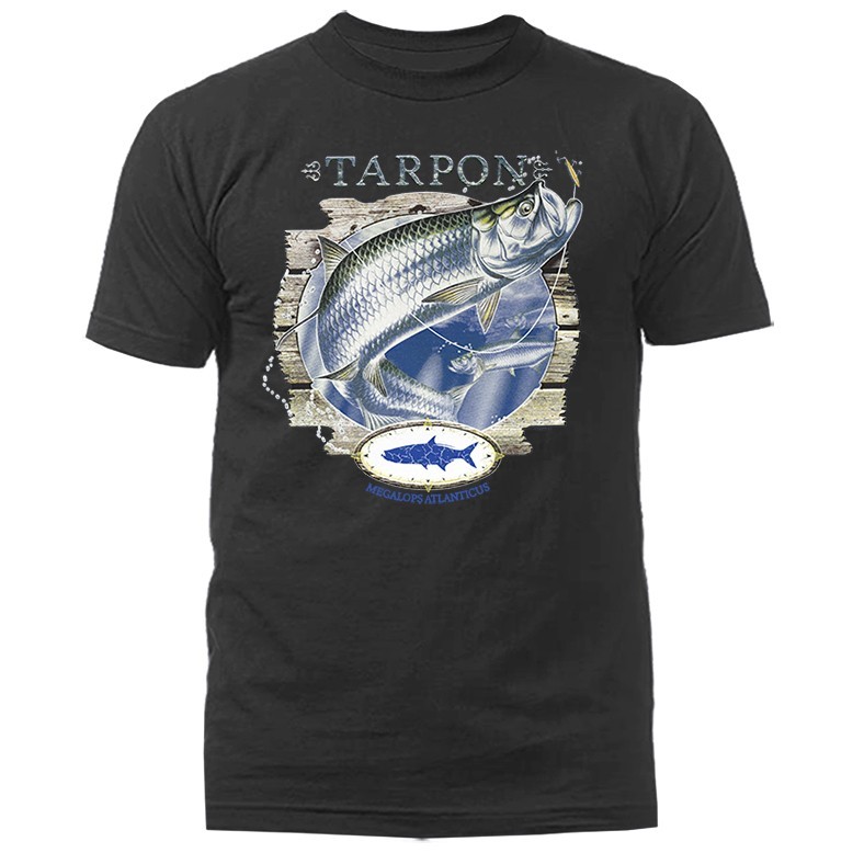 Tarpon Saltwater Fishing Outdoor Sports T-shirt gallery