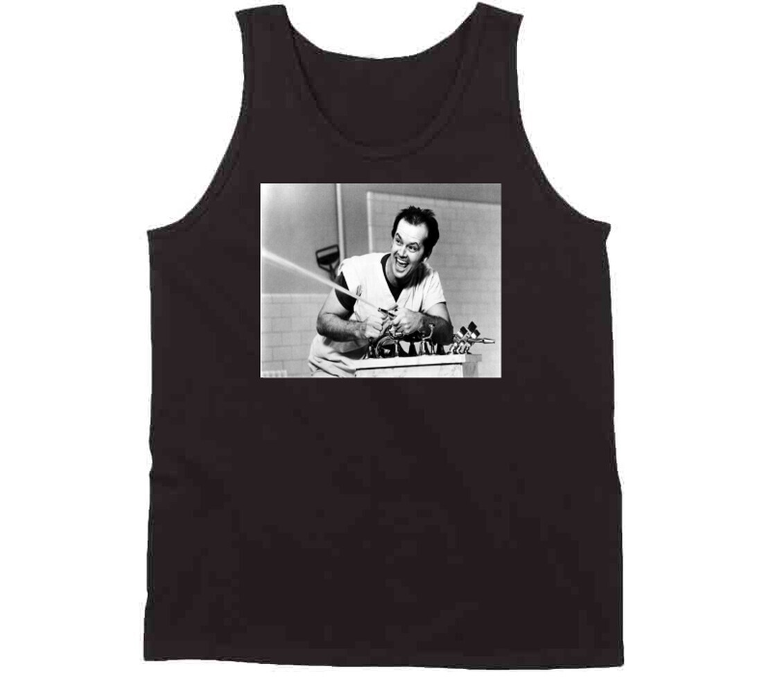 One Flew Over The Cuckoo's Nest Mcmurphy Ratched 70s Cult Classic Movie T S gallery