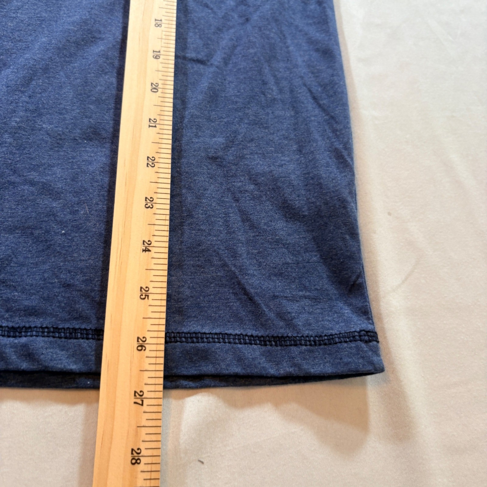 Paris France Universite Graphic T-Shirt Mens Large Navy Blue Cotton Blend Tee gallery