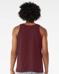 🔥 BELLA + CANVAS Jersey Tank Top Shirt Ring-spun Cotton 3480 Maroon 2XL