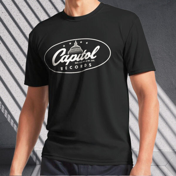 Capitol Records Active T-Shirt Logo Men’s T-Shirt Funny Size S to 5XL