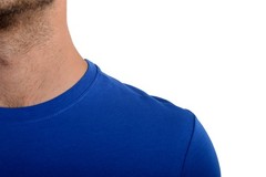 Roberto Cavalli Men’s Blue Graphic Print Crewneck T-Shirt US XL IT 54