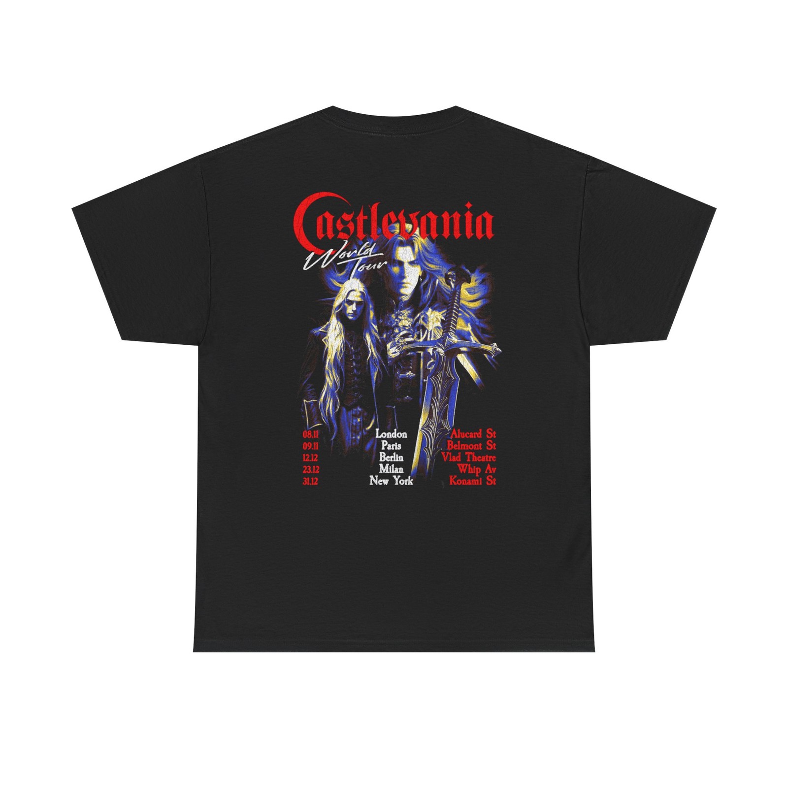 Castlevania Shirt – Castlevania Apparel – Anime Fan Art – Halloween Shirt