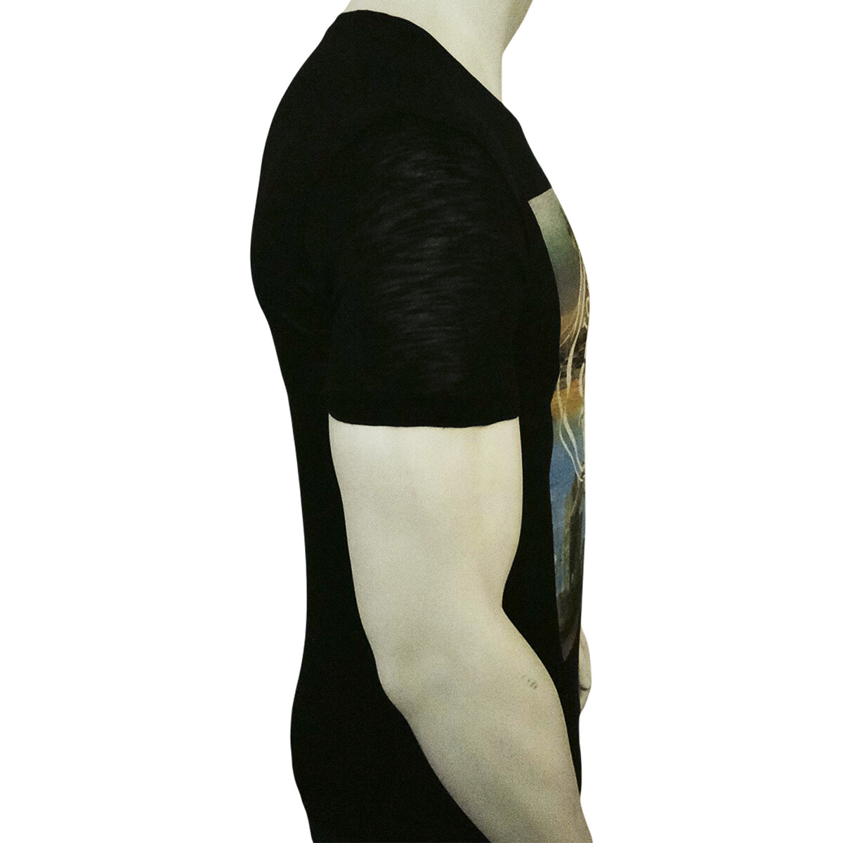 NWT LONDON ENGLAND MEN'S BLACK CREW NECK SHORT SLEEVE T-SHIRT SIZE M gallery