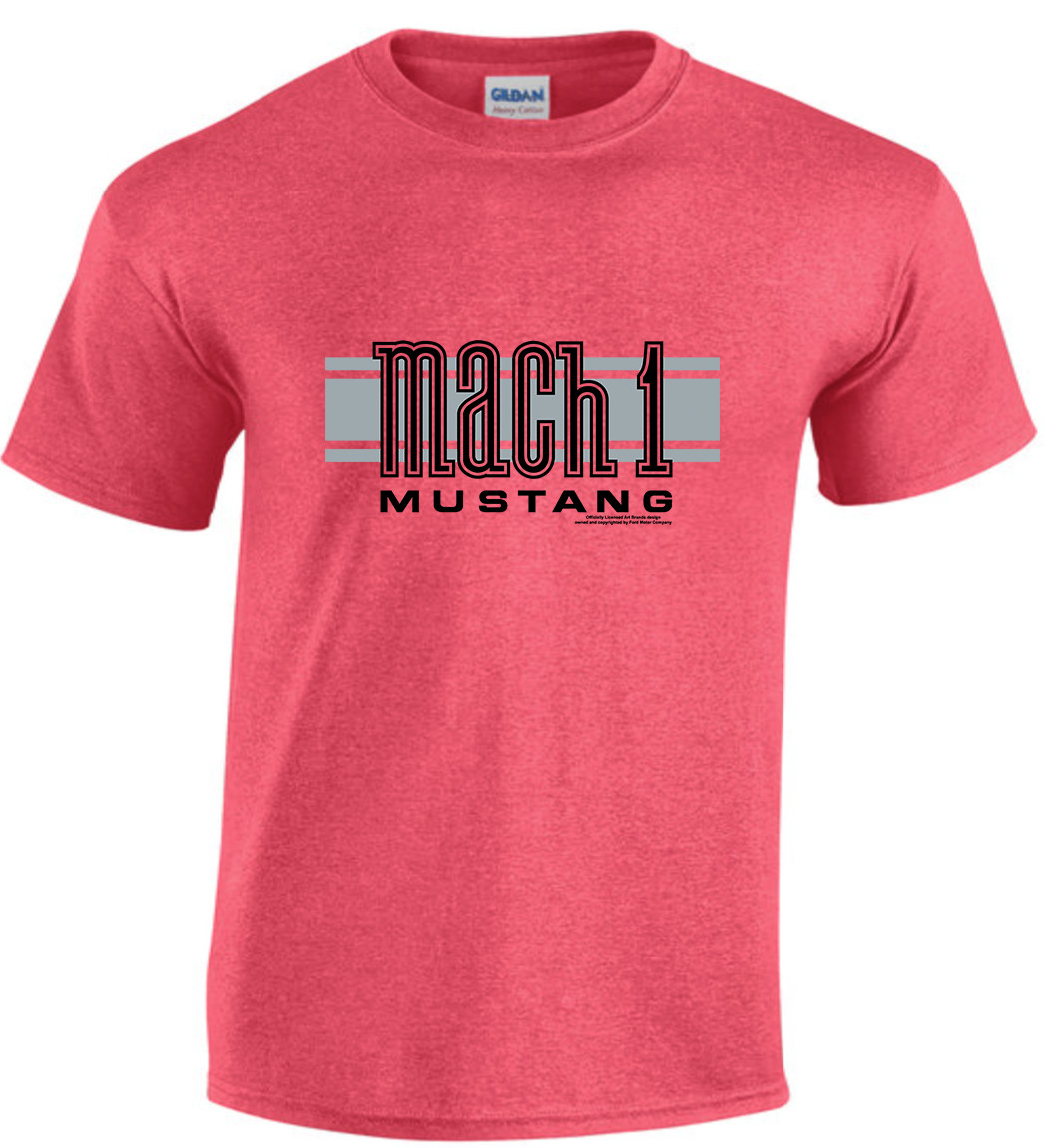 Mach 1 Ford Mustang T-shirt Mens Graphic Tees Fathers Day Gifts Dad Husband