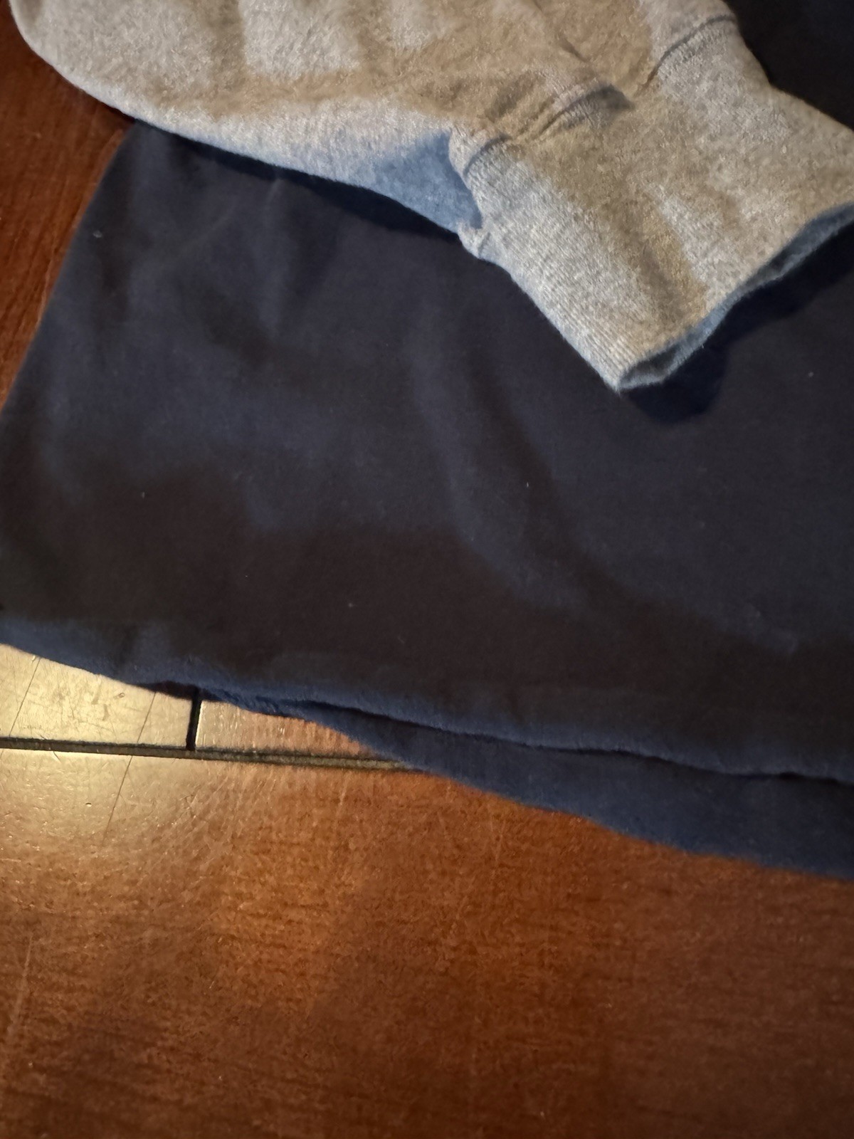 Vintage 2003 GAP Rugby T-shirt XL Navy Gray 26 Patch Raglan Americana Blokecore gallery