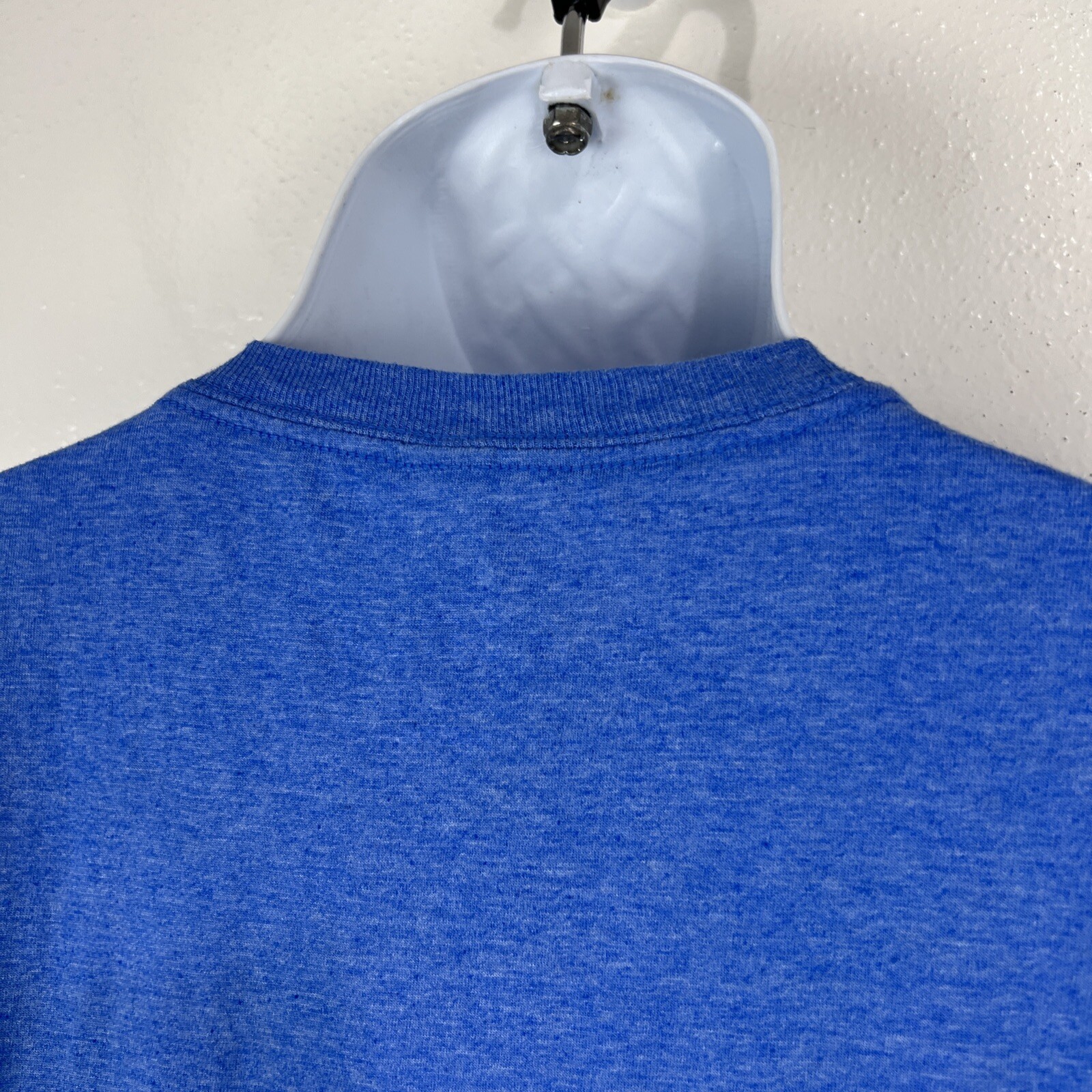 Dunder Mifflin Shirt Men Large Blue The Office Short Sleeve Solid Tee TV Show gallery