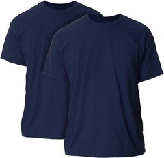 Gildan (5-pack) Bulk Solid Heavy Cotton Short Sleeve Blank Tee T-Shirt S-5XL New