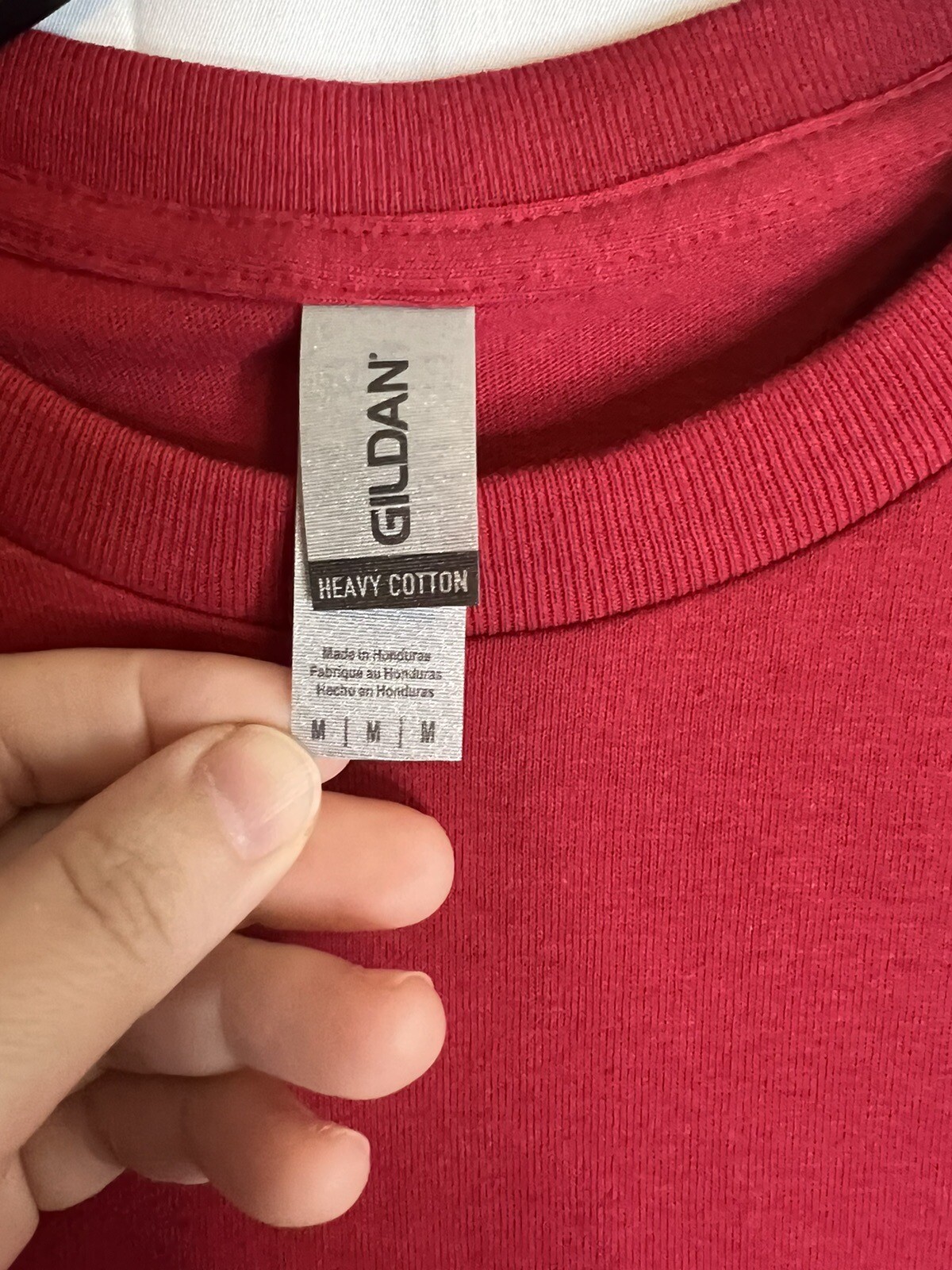 Gildan Men's Heavy Cotton T-Shirt, G500 Cardinal Red Size Medium NWOT Lot Of 9 gallery