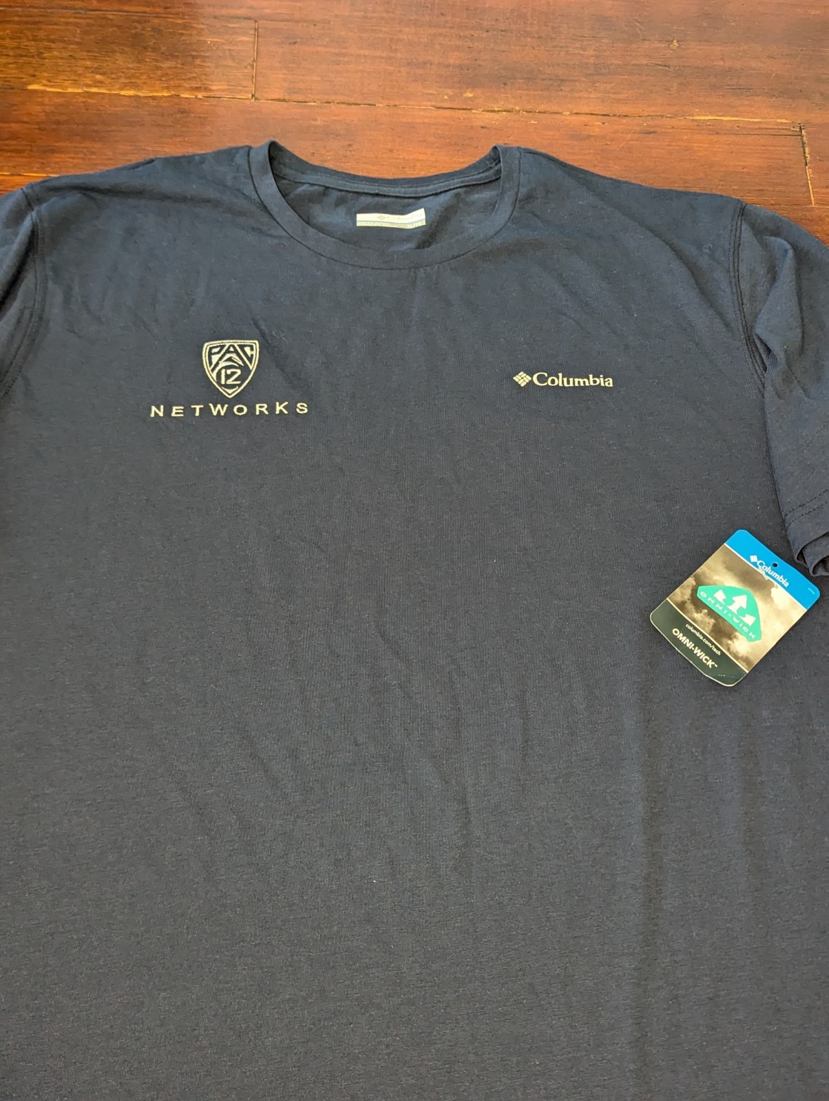 PAC 12 Columbia Navy Shirt Size XL